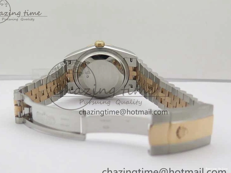1227 Sustainable DateJust 36 SS RG 126281 BP Maker 1:1 Best Edition Silver Dial on Oyster Bracelet 2502